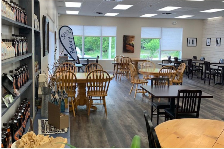 dining room at SIRCH bistro and bakery